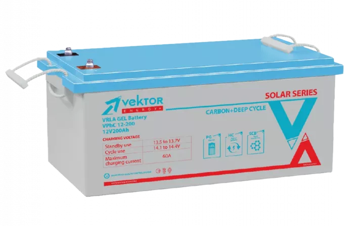 VPbC 12-200 Аккумуляторная батарея Vektor VPbC 12-200