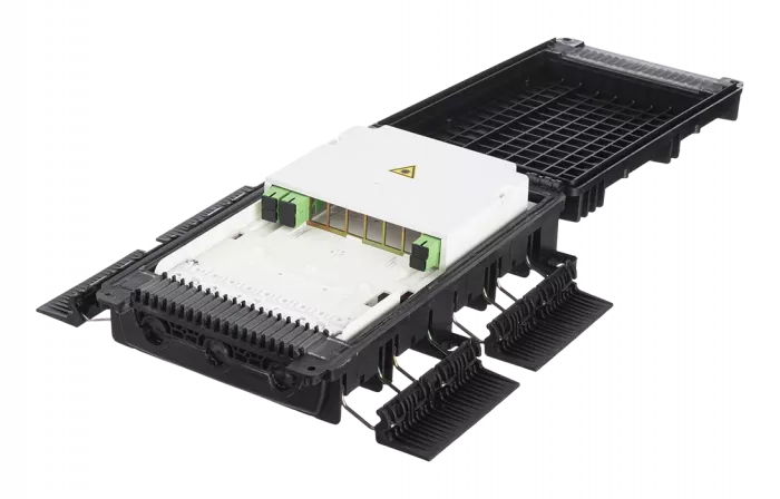 Муфта-кросс МКО-П2-М/С09-1КД-1PLC4-SC/APC-20SC-6SC/APC-1SC/APC ССД