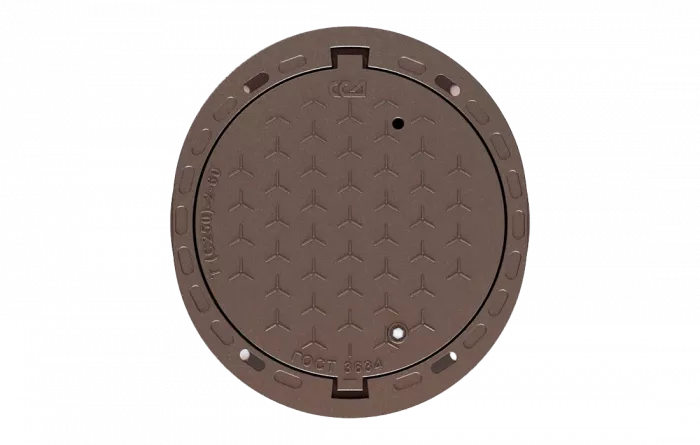 Люк плавающий ВЧШГ с ремонтной вставкой тип Т "С-250"  (КК) 2.9-60 h=170 мм (ОУЭ-600-СМ/170)