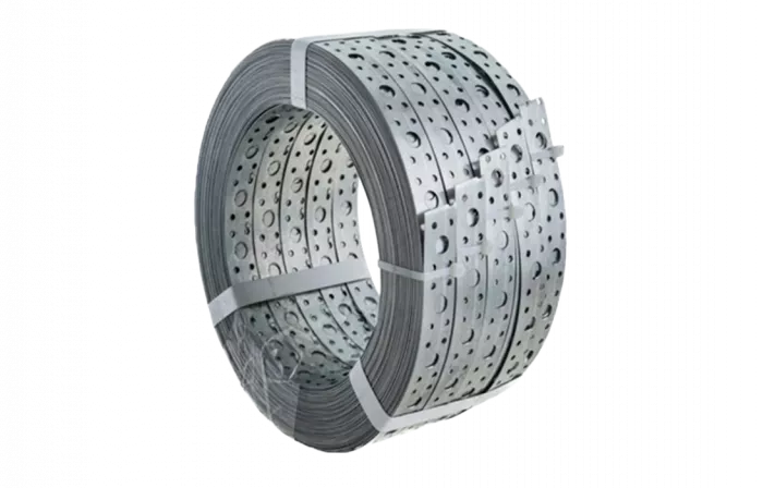 Лента монтажная перфорированная прямая 20х0,5 (25м) оцинкованная