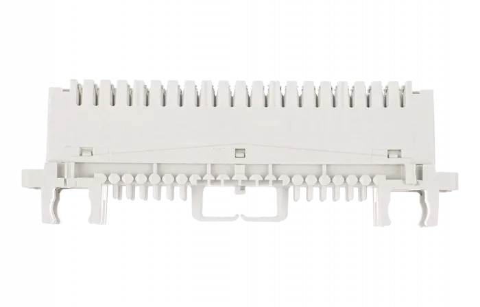 Плинт универсальный ПВТ-10Р Эконом, 10 пар размыкаемые контакты 0...9