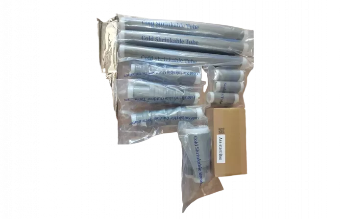 ИМАГ-Муфта-6/10-TO-3х185-300 - комплект концевой муфты холодной усадки внешней установки для 3-жил. кабеля с изоляцией из СПЭ на 6/10 кВ, 3х185-300 мм2