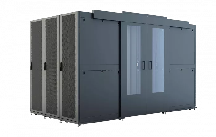 Двери для систем коридора раздвижные 45U (900x1200), для шкафов серверных ЦОД, ШТ-НП-СЦД-45U, СЦД-Д-45U-900-1200 комплект, RAL9005