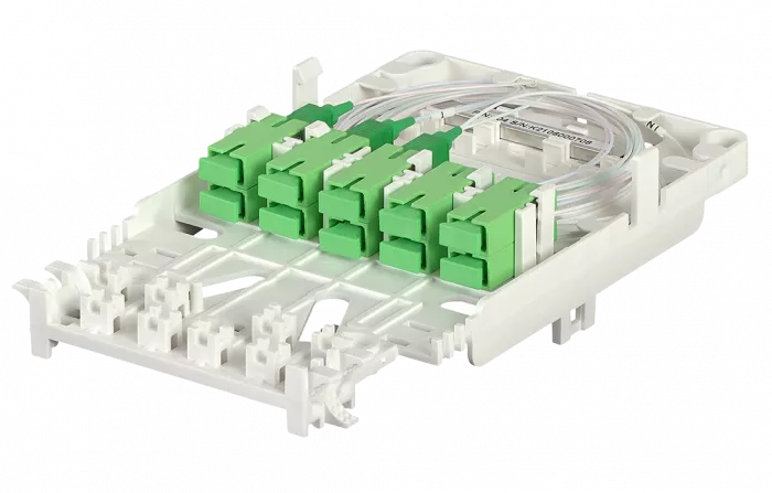 Муфта-кросс оптическая МКО-П1-М/C09-1PLC4-SC/APC-10SC-10SC/APC-2SC/APC ССД