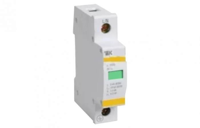 MOP20-1-C Огр-ль имп. перенапр. ОПС1-C 1Р In=20kA Un=400B Im=40kA ИЭК