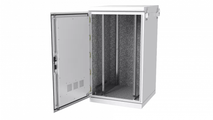 Шкаф климатический  напольный 19",42U(800-800) ШКТ-НП-42U-800-800