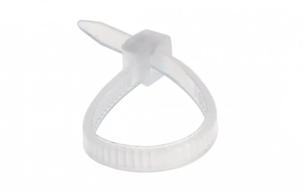 07-0100-4 Хомут-стяжка кабельная нейлоновая REXANT 100 x3,6 мм, белая, упаковка 100 шт.