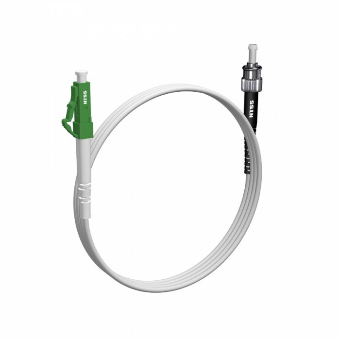 Шнур оптический NTSS spc LC/APC-ST/UPC 9/125 G.657A1 3.0мм 2м LSZH (патч-корд)