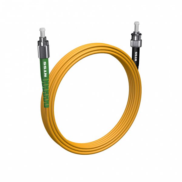 Шнур оптический NTSS PREMIUM spc FC/APC-ST/UPC 9/125 3.0мм 5м LSZH (патч-корд)