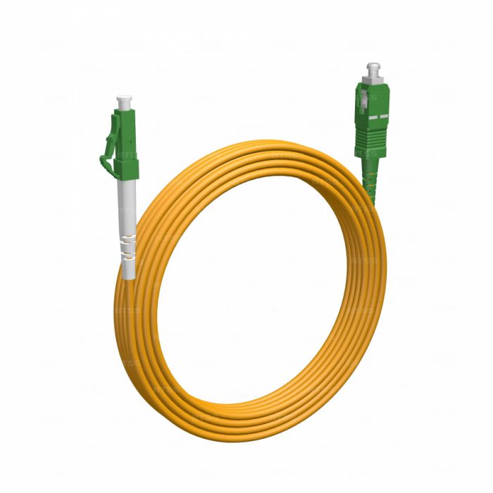 Шнур оптический NTSS PREMIUM spc LC/APC-SC/APC 9/125 3.0мм 15м LSZH (патч-корд)