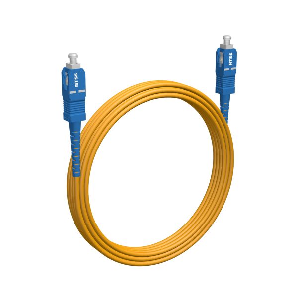 Шнур оптический NTSS PREMIUM spc SC/UPC-SC/UPC 9/125 3.0мм 6м LSZH (патч-корд)