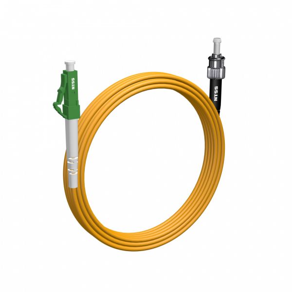 Шнур оптический NTSS spc LC/APC-ST/UPC 9/125 2.0мм 8м LSZH (патч-корд)