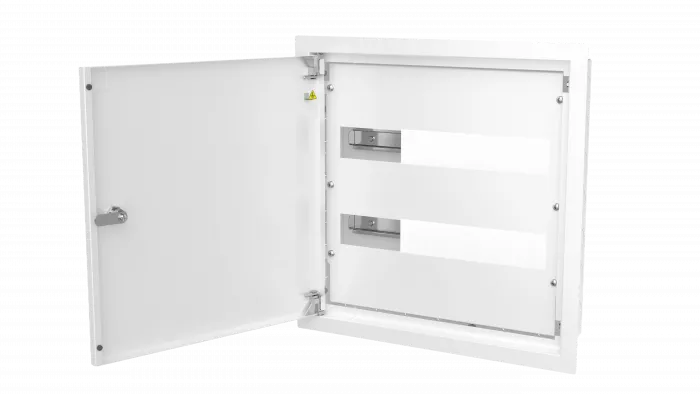 Шкаф распределительный вводной квартирный, встраиваемый (ЭОМ) ШРВ-К  пустой ССД