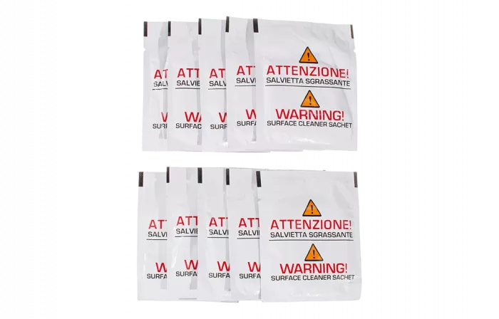 Комплект для очистки кабеля ОК-10 (10 пропитанных салфеток и 10 сухих полотенец)