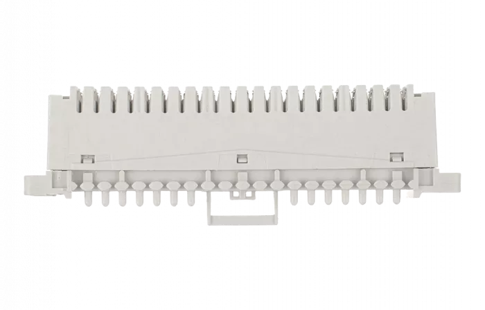 Плинт ПВТ-10Р Эконом, LSA plus, 10 пар размыкаемые контакты 0...9