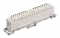 Плинт ПВТ-10Р Эконом, LSA plus,10 пар неразмыкаемые контакты 0...9
