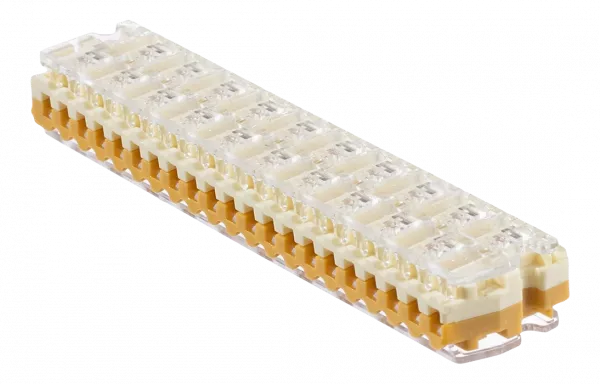 Соединитель модульный многожильный 0,4-0,9мм 10 пар без геля