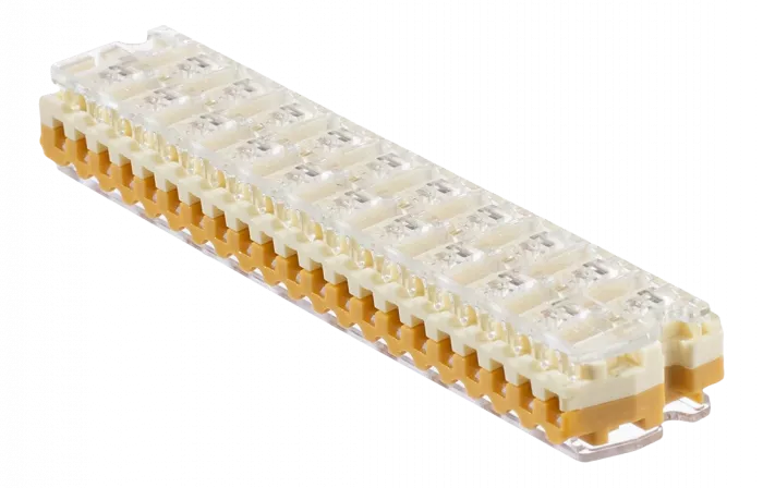 Соединитель модульный многожильный 0,4-0,9мм 10 пар без геля