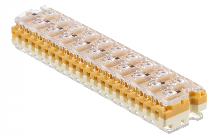 Соединитель модульный многожильный 0,4-0,9мм 10 пар без геля