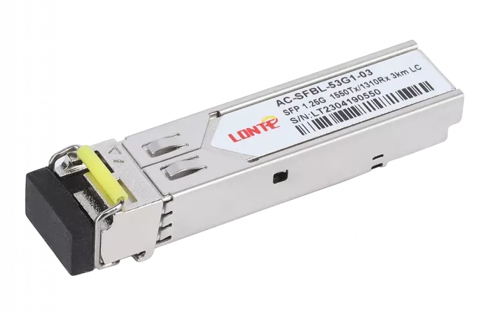 SFP WDM 1.25G Tx1550/Rx1310 3km LC DDM