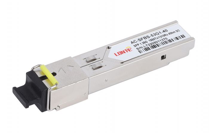 Модуль SFP WDM 1.25G Tx1550/Rx1310 40km SC DDM