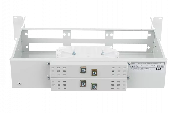 Кросс ШКОС-С -2U/4 -(корпус б/планок) ~ ССД