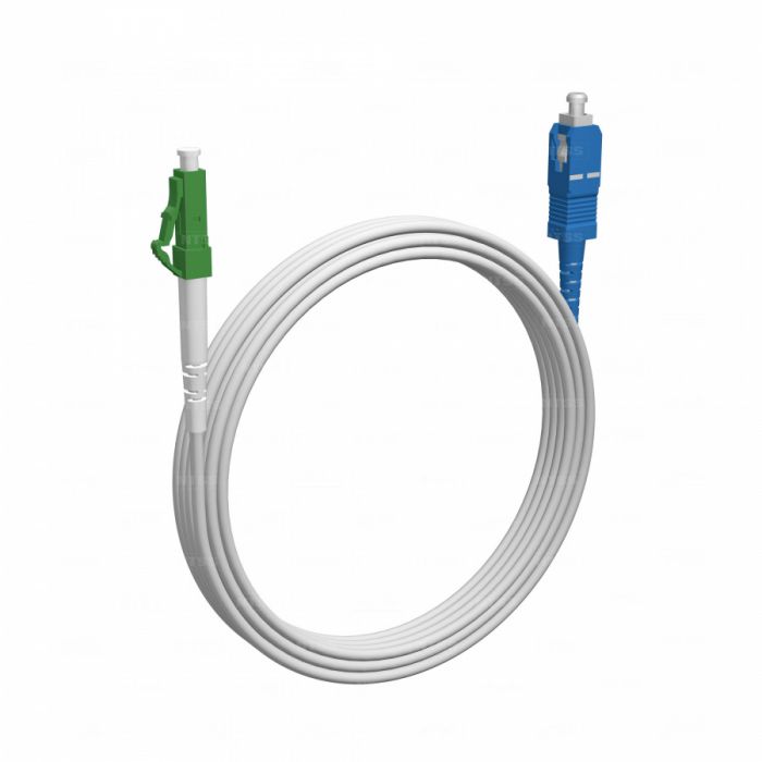 Шнур оптический NTSS spc LC/APC-SC/UPC 9/125 G.657A1 2.0мм 10м LSZH (патч-корд)