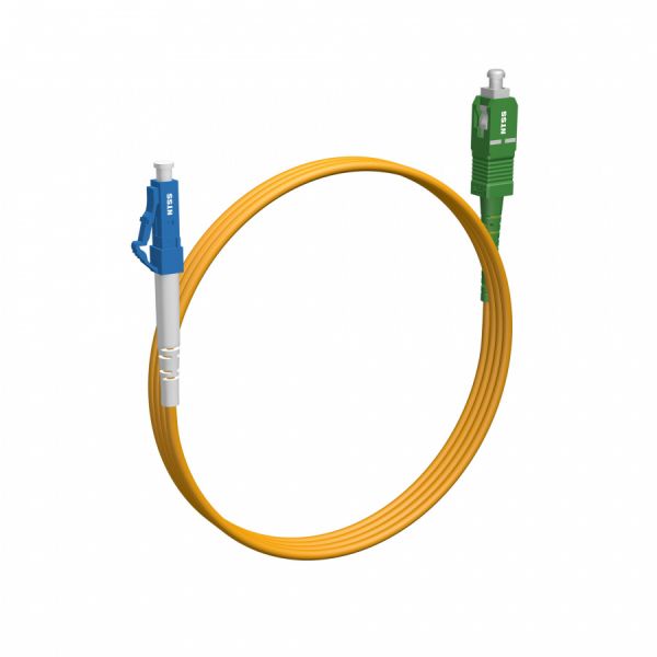 Шнур оптический NTSS PREMIUM spc LC/UPC-SC/APC 9/125 2.0мм 1м LSZH (патч-корд)