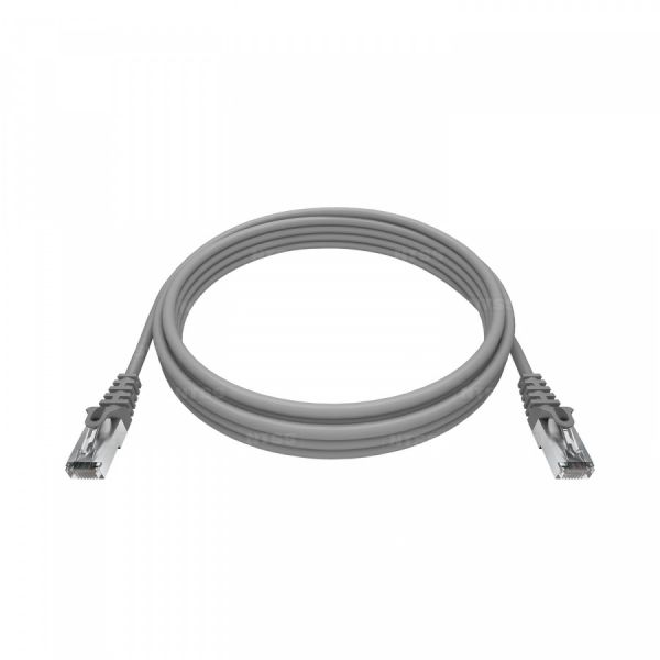 Патч-корд NTSS PREMIUM 2xRJ45/8P8C, T568B FTP CAT5e LSZH 15 метров, серый