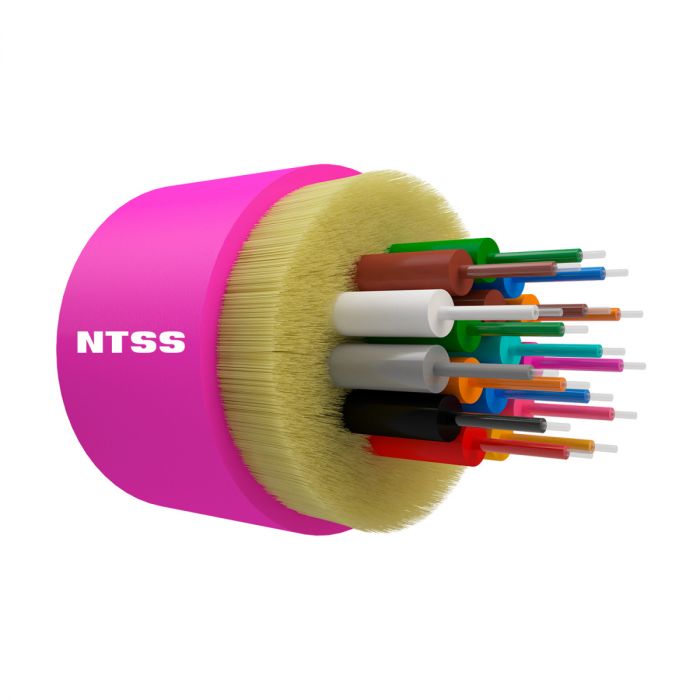 Оптический кабель внутренний NTSS PREMIUM 16 волокон OM4, 50/125, LSZH, маджента