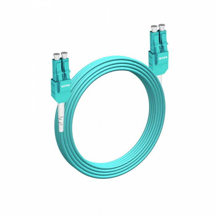 Шнур оптический NTSS PREMIUM dpc UniBoot Lcub/UPC-LCub/UPC 50/125 ОМ3 2.0мм 20м LSZH (патч-корд)