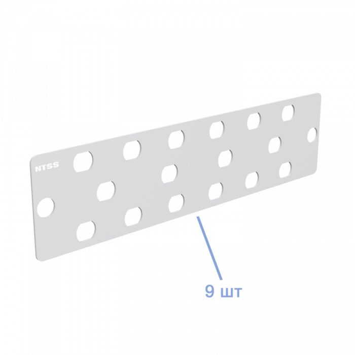 Кросс NTSS оптический 19'' укомплектованный 4U, 144 порта FC/APC, 9/125 мкм (планки, сплайс-кассета 5шт, пигтейлы, КДЗС, адаптеры) серый RAL 7035