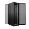 Шкаф напольный универсальный серверный NTSS R 42U 800х800мм, 4 профиля 19, двери перфорированная и перфорированная двухстворчатая, боковые стенки съемные, регулируемые опоры, разобранный, черный RAL 9005