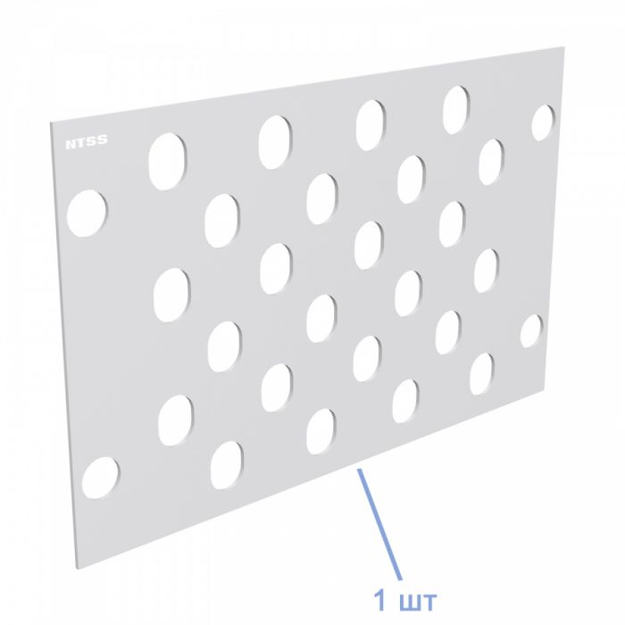 Кросс NTSS оптический настенный, укомплектованный, 20 портов ST/UPC, 50/125 мкм (планки, сплайс-кассета, пигтейлы, КДЗС, адаптеры) серый RAL 7035