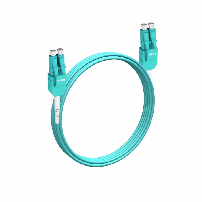 Шнур оптический NTSS PREMIUM dpc UniBoot Lcub/UPC-LCub/UPC 50/125 ОМ3 2.0мм 10м LSZH (патч-корд)