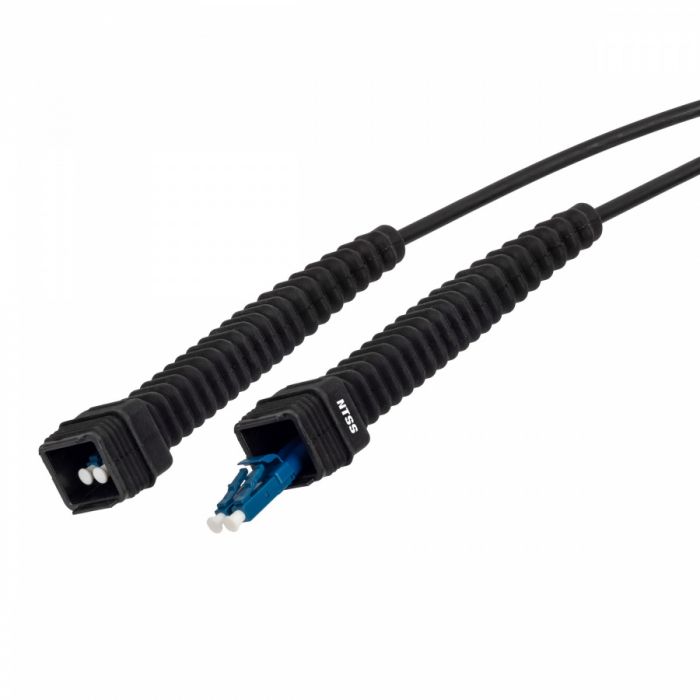 Сборка кабельная NTSS 2 волокна SM G.657A1 LC/UPC-LC/UPC с кожухами для БС Nokia, длина 50м