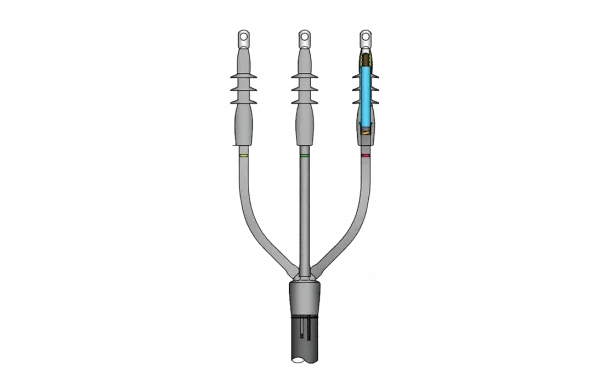 ИМАГ-Муфта-6/10-TO-3х185-300 - комплект концевой муфты холодной усадки внешней установки для 3-жил. кабеля с изоляцией из СПЭ на 6/10 кВ, 3х185-300 мм2
