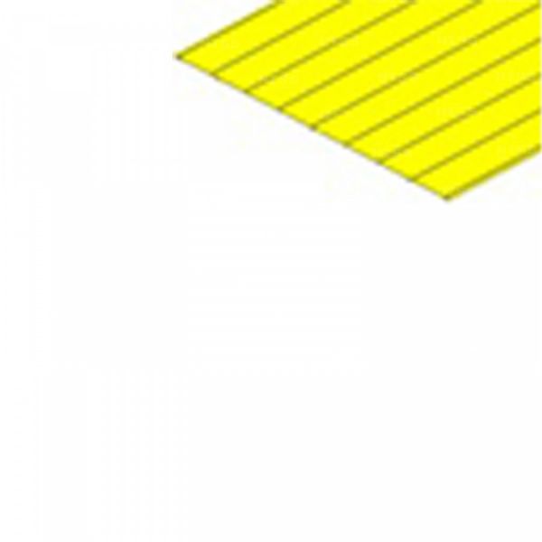 Крышка оптического лотка NTSS, 600 мм, 2 метра, желтая