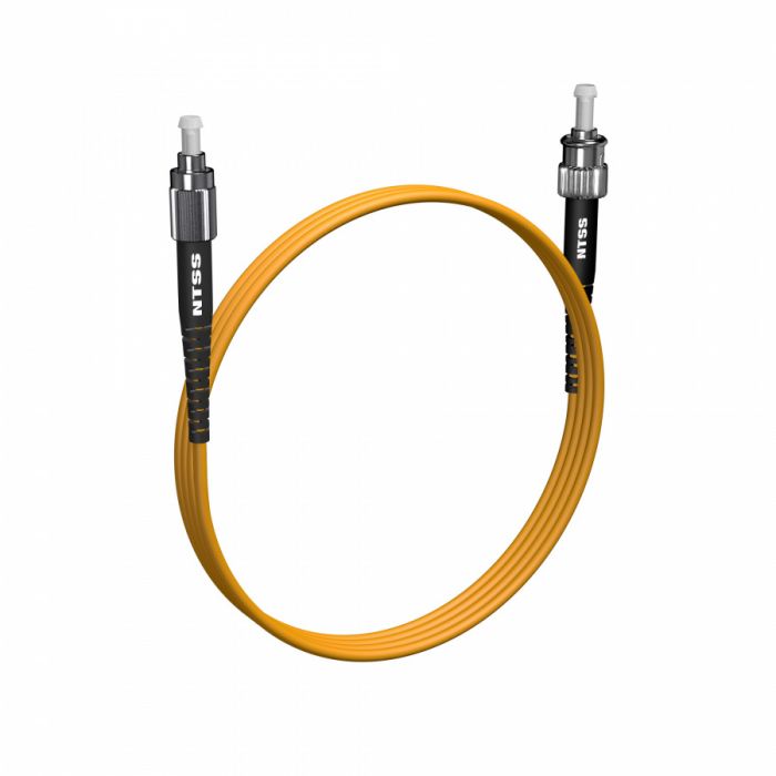 Шнур оптический NTSS PREMIUM spc FC/UPC-ST/UPC 9/125 3.0мм 2м LSZH (патч-корд)