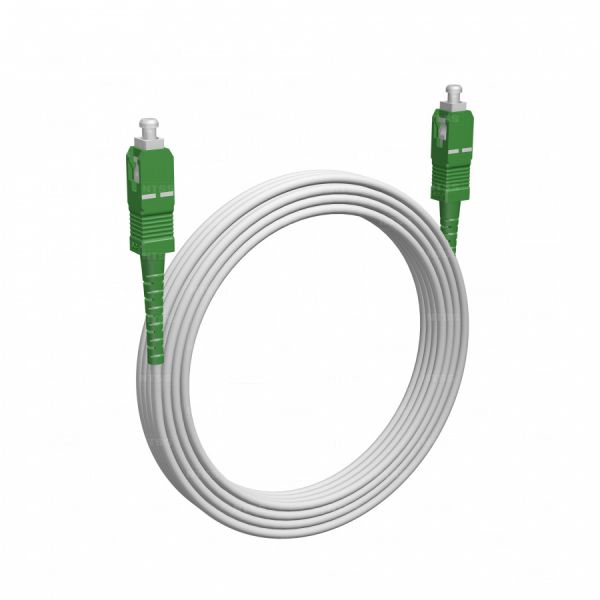 Шнур оптический NTSS spc SC/APC-SC/APC 9/125 G.657A1 2.0мм 20м LSZH (патч-корд)