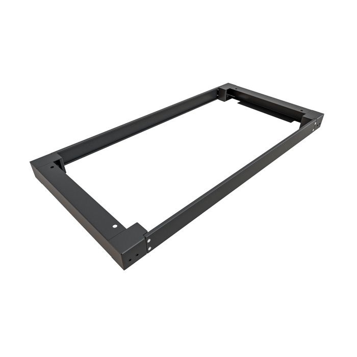 Цоколь для шкафа PC и PCM 600х1200х100 мм, черный RAL 9005