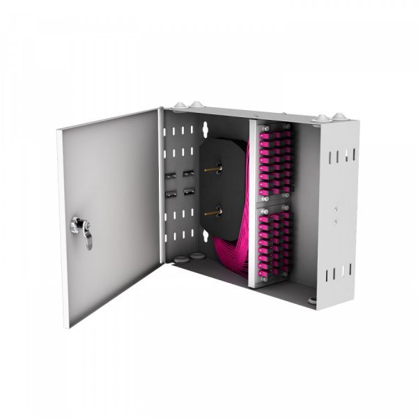 Кросс настенный NTSS PREMIUM, предсобранный, 20 портов SC/UPC, 50/125 мкм OM4