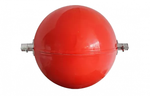 ШМ-ИМАГ-600-37,5-К - сигнальный шар-маркер для ЛЭП, 37,5 мм, 600 мм, красный