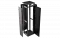 Шкаф телекоммуникационный напольный 19", 47U (600x600), ШТ-НП-М-47U-600-600-М-Ч, передняя дверь металл, черный ССД