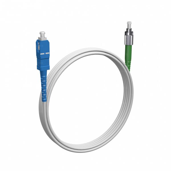 Шнур оптический NTSS spc SC/UPC-FC/APC 9/125 G.657A1 3.0мм 3м LSZH (патч-корд)