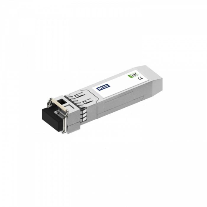 Модуль NTSS SFP+, 10 Гбит/с, разъём LC, рабочая длина волны 1270/1330нм, SM, WDM, дальность до 40км, ОБ 16дБ, DDM