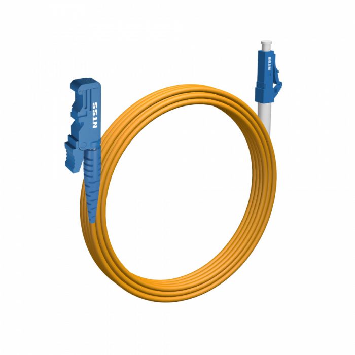 Шнур оптический NTSS spc E2000/UPC-LC/UPC 9/125 3.0мм 5м LSZH (патч-корд)