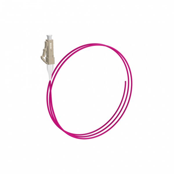 Пигтейл оптический NTSS LC/UPC 50/125мкм ОМ4 2*1.5м LSZH