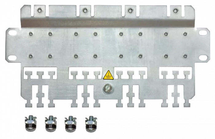 Панель несущая 10" 3U для 4 ВКР-3 ВОКС ССД
