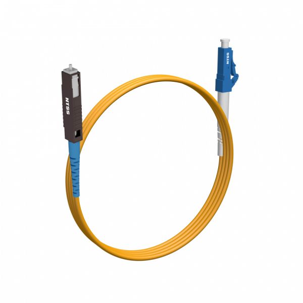 Шнур оптический NTSS dpc MU/UPC-LC/UPC 9/125 2.0мм 2м LSZH (патч-корд)
